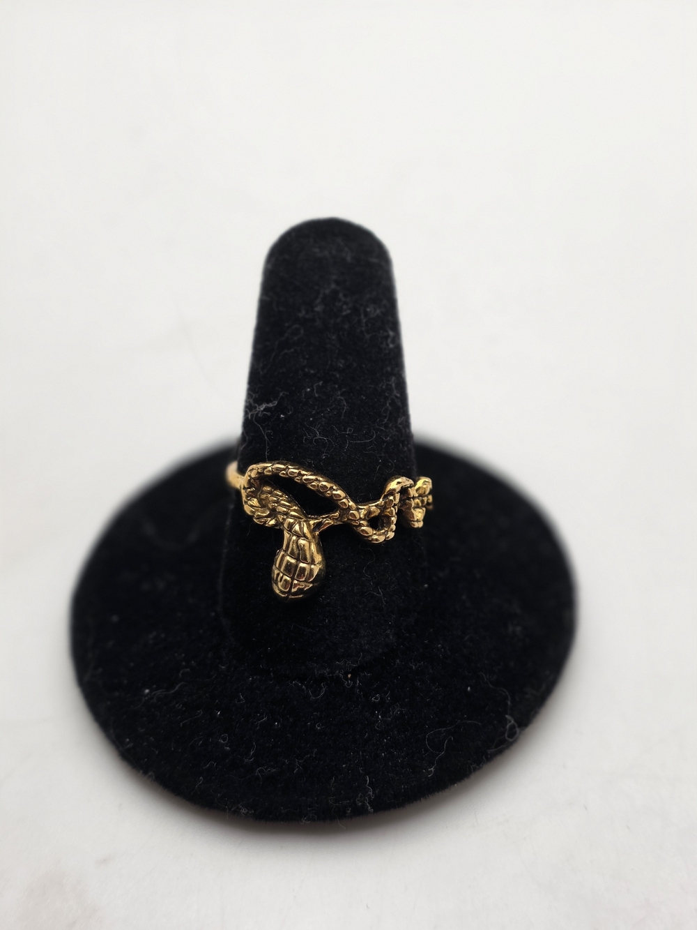 Gold Snake Wrap Ring